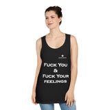Unisex Fuck You & Fuck Your Feelings Softstyle™ Tank Top