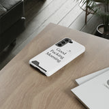 Good Fucking Morning Phone Case With Card Holder