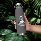 Copper Vacuum I Hate Everyone Stupid Cunts Insulated Bottle, 22oz