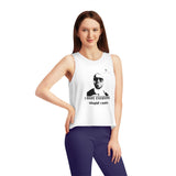 Women's I Hate Everyone Stupid Cunts Dancer Cropped Tank Top