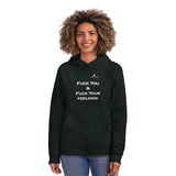 Unisex Fuck You & Fuck Your Feelings Drummer Hoodie