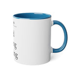 Good Fucking Morning White Accent Mug, 11oz
