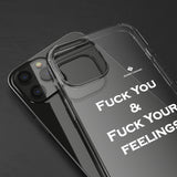 Fuck You & Fuck Your Feelings Clear Cases