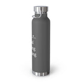 Copper Vacuum Good Fucking Morning Insulated Bottle, 22oz