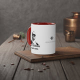 I Hate Everyone Stupid Cunts White Accent Mug, 11oz