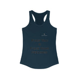 Women's Fuck You & Fuck Your Feelings Ideal Racerback Tank