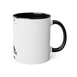 I Hate Everyone Stupid Cunts White Accent Mug, 11oz