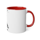 I Hate Everyone Stupid Cunts White Accent Mug, 11oz