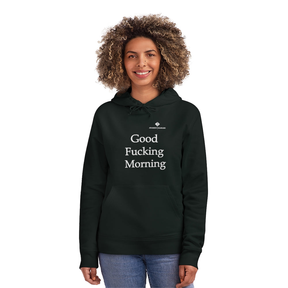 Unisex Good Fucking Morning Drummer Hoodie