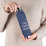 Copper Vacuum Good Fucking Morning Insulated Bottle, 22oz