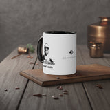 I Hate Everyone Stupid Cunts White Accent Mug, 11oz