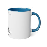 I Hate Everyone Stupid Cunts White Accent Mug, 11oz
