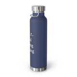 Copper Vacuum Good Fucking Morning Insulated Bottle, 22oz