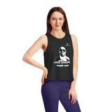 Women's I Hate Everyone Stupid Cunts Dancer Cropped Tank Top