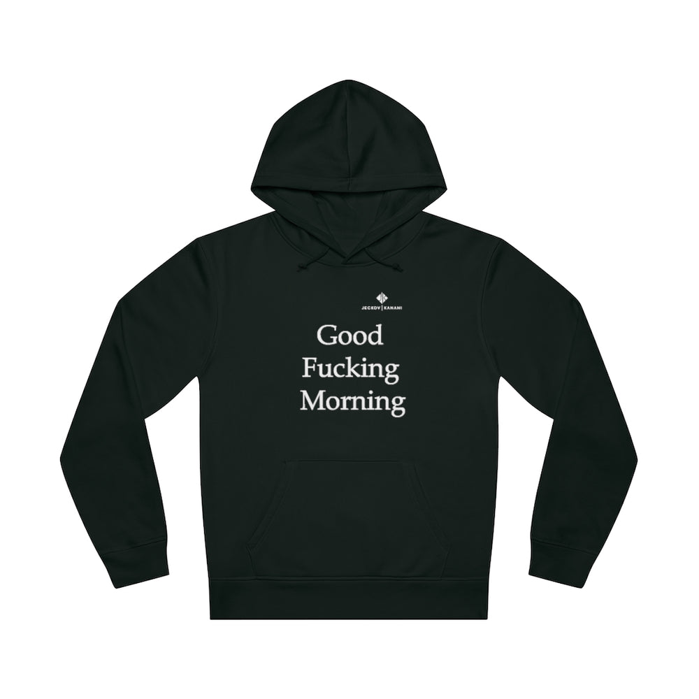 Unisex Good Fucking Morning Drummer Hoodie