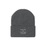 Fuck You & Fuck Your Feelings Knit Beanie