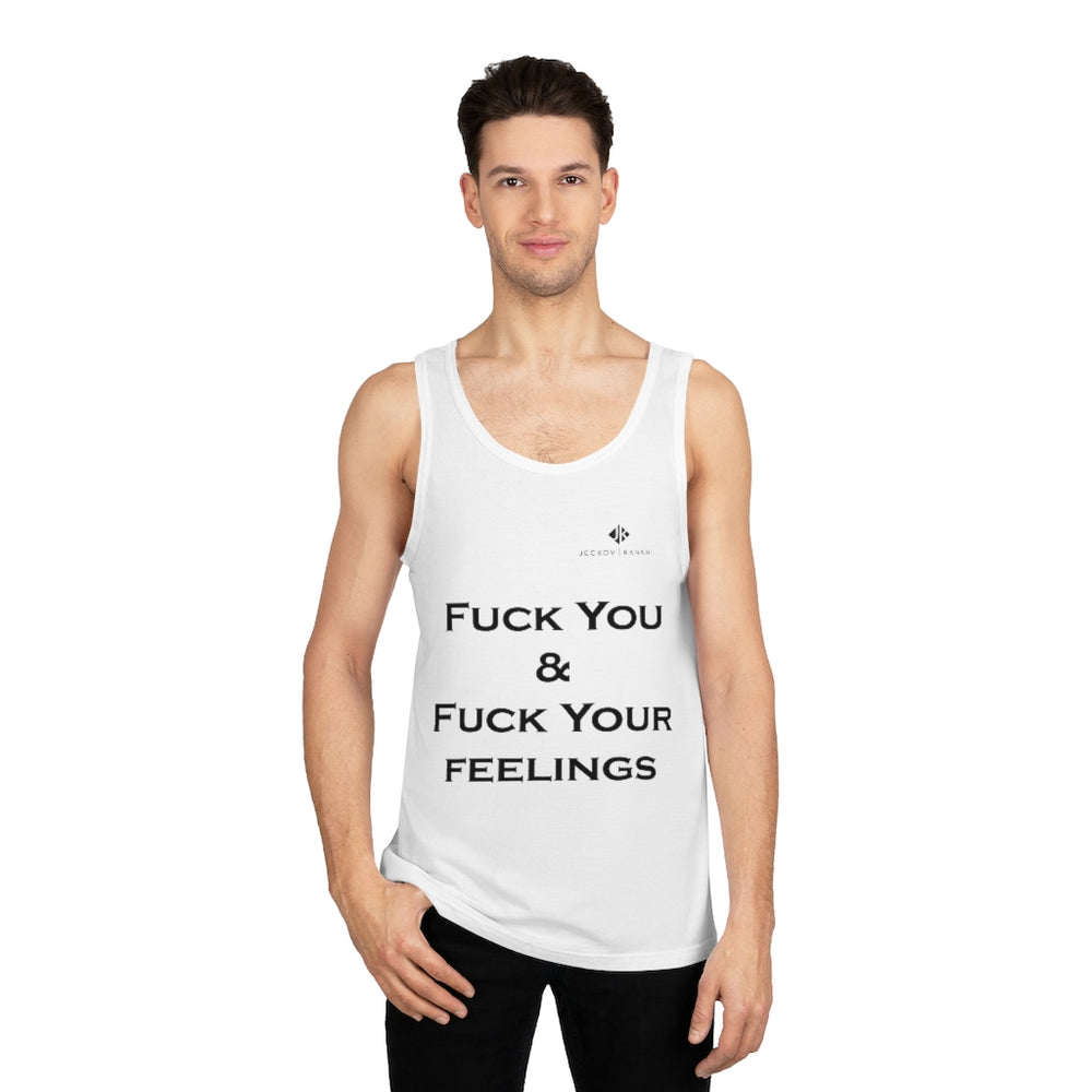 Unisex Fuck You & Fuck Your Feelings Softstyle™ Tank Top