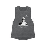 Women's I Hate Everyone Stupid Cunts Flowy Scoop Muscle Tank