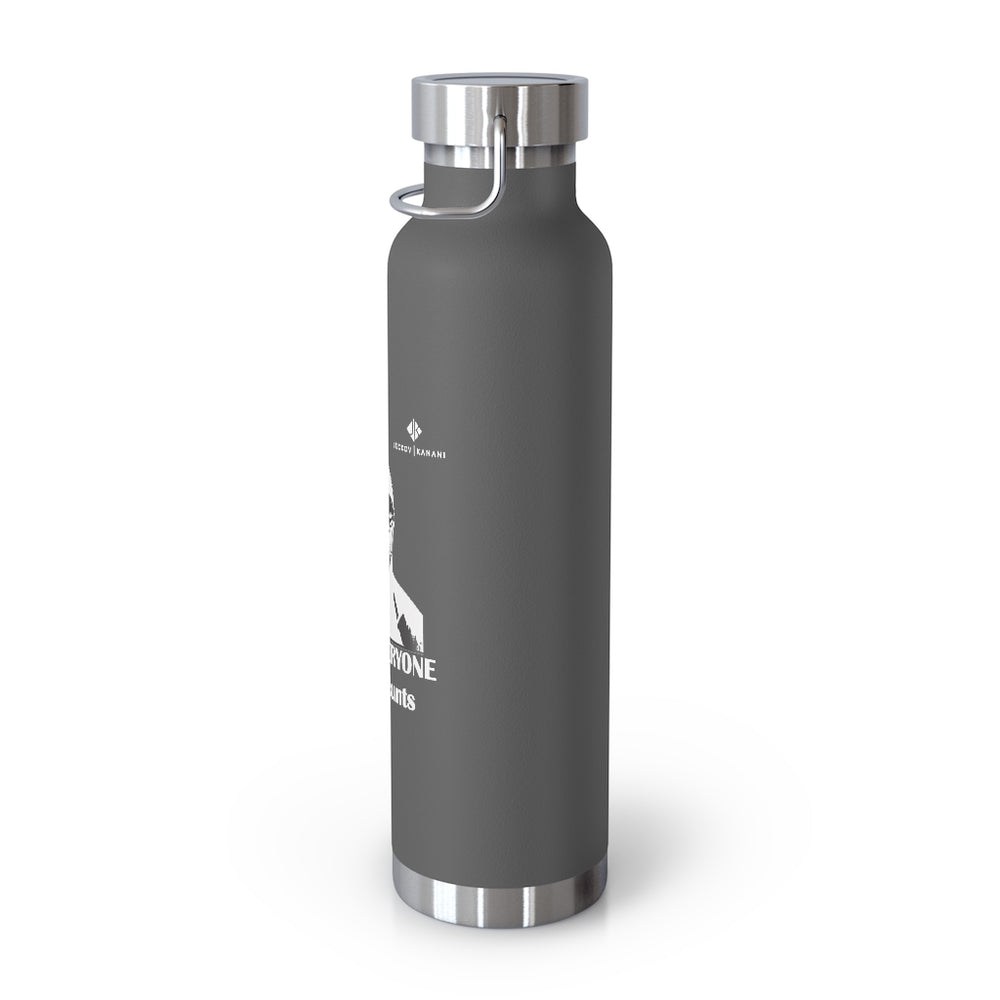 Copper Vacuum I Hate Everyone Stupid Cunts Insulated Bottle, 22oz