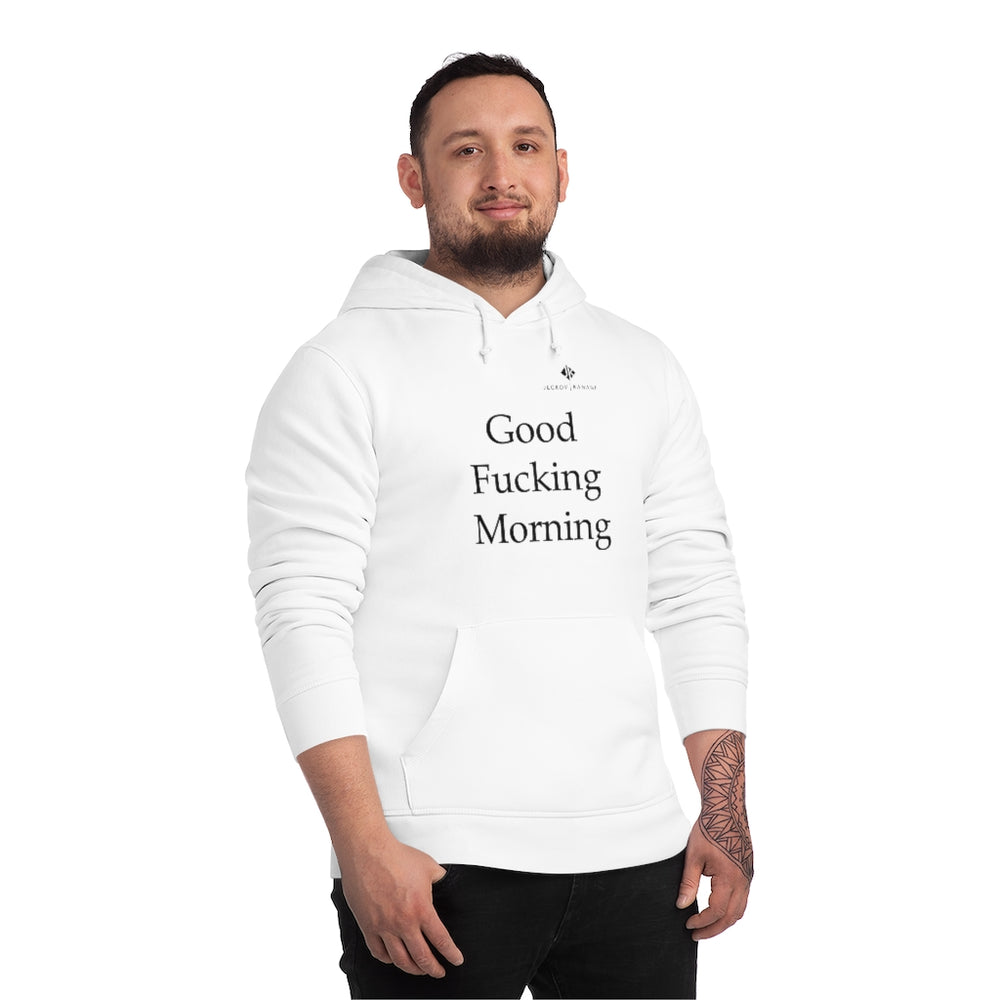 Unisex Good Fucking Morning Drummer Hoodie