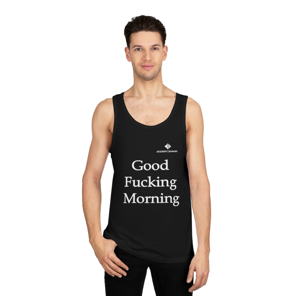 Unisex Good Fucking Morning Softstyle™ Tank Top