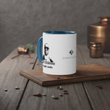I Hate Everyone Stupid Cunts White Accent Mug, 11oz