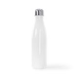 Stainless Steel Good Fucking Morning Water Bottle, 17oz