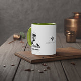 I Hate Everyone Stupid Cunts White Accent Mug, 11oz