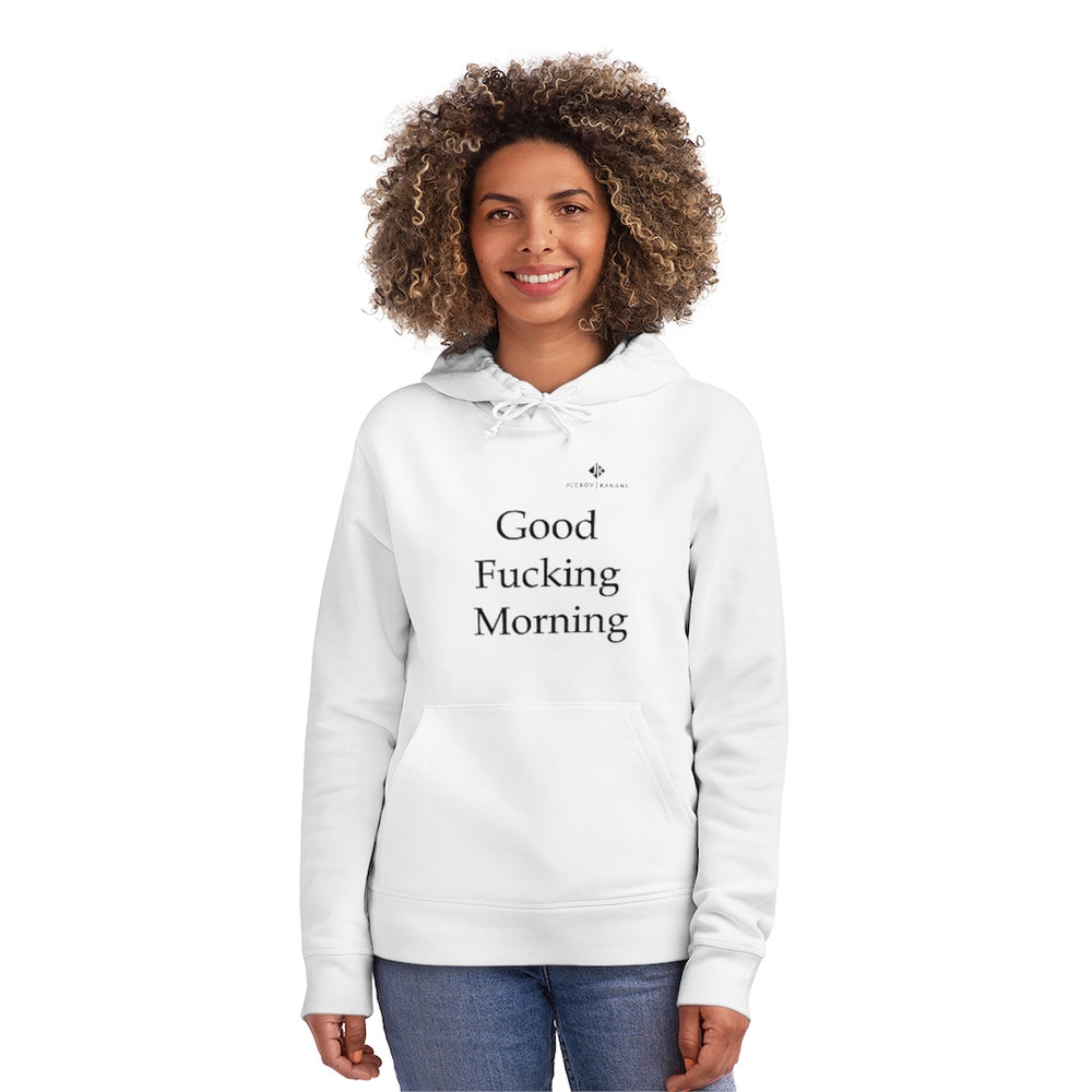 Unisex Good Fucking Morning Drummer Hoodie