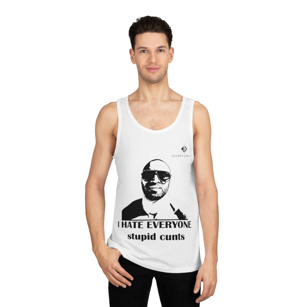 Unisex I Hate Everyone Stupid Cunts Softstyle™ Tank Top