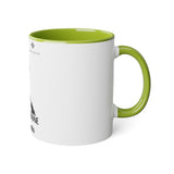 I Hate Everyone Stupid Cunts White Accent Mug, 11oz